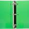 JAM Paper Designders® 3" Green Plastic 3 Metal Ring Binder
